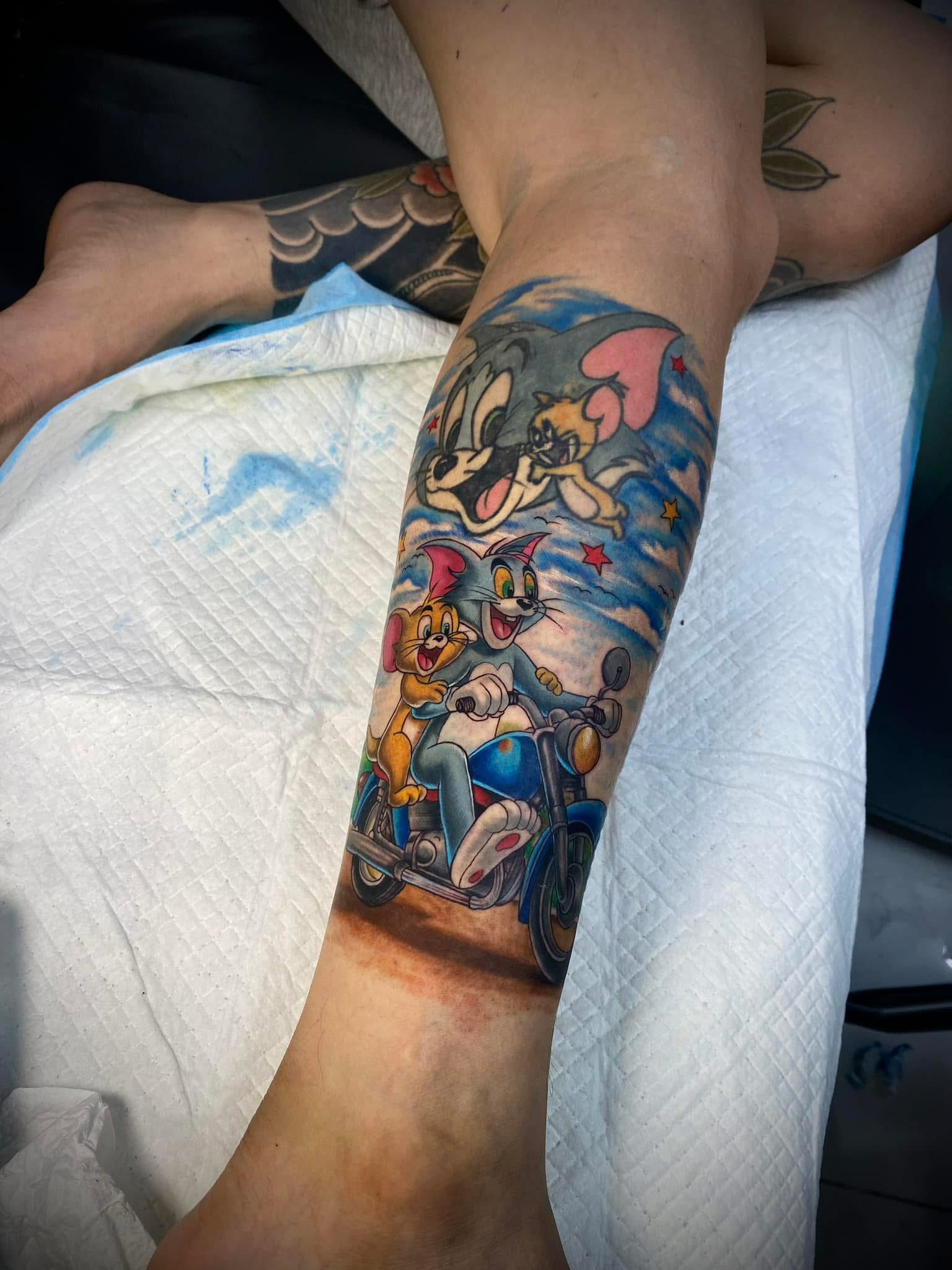 Tattoo work by Lam