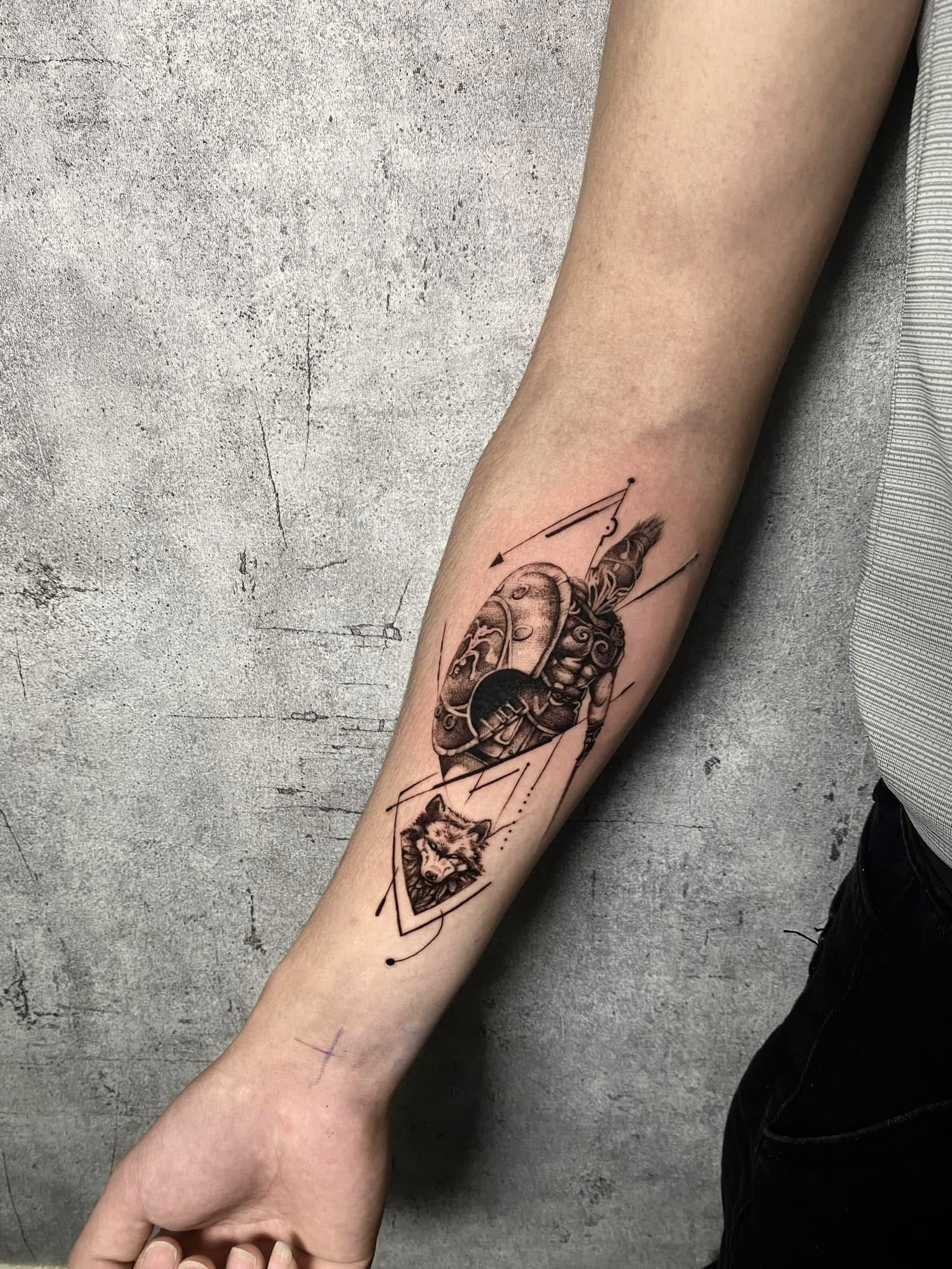 Tattoo work by Lam