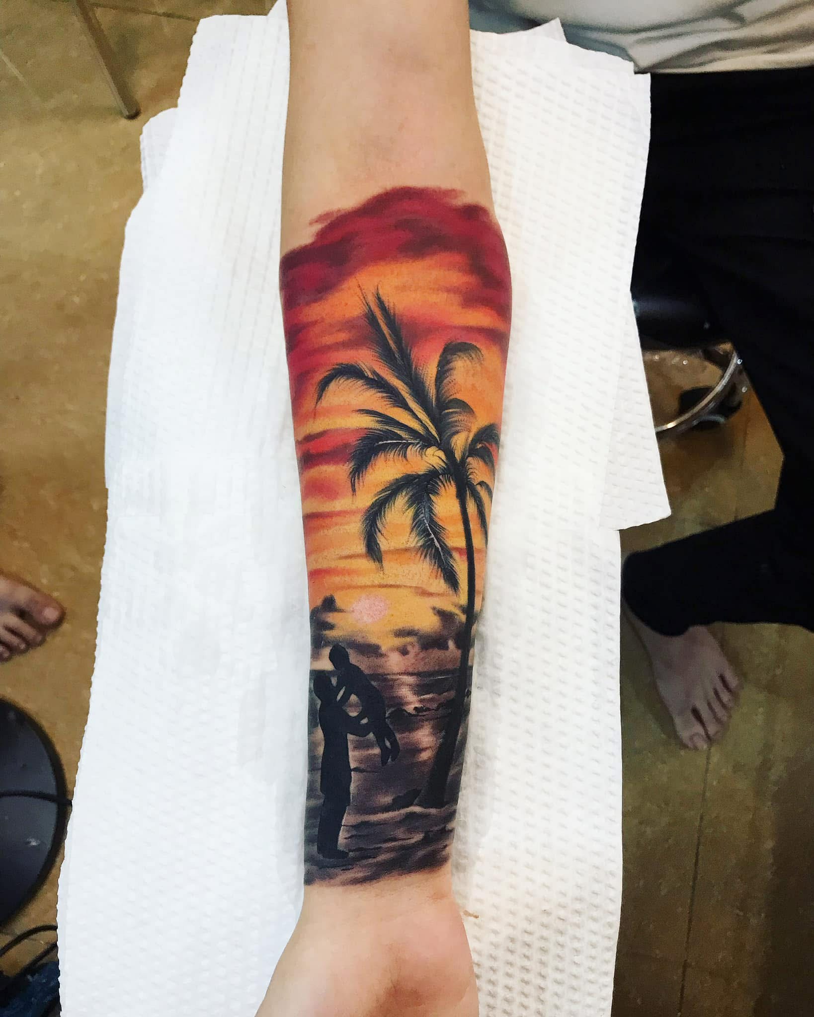 Tattoo work by Lam