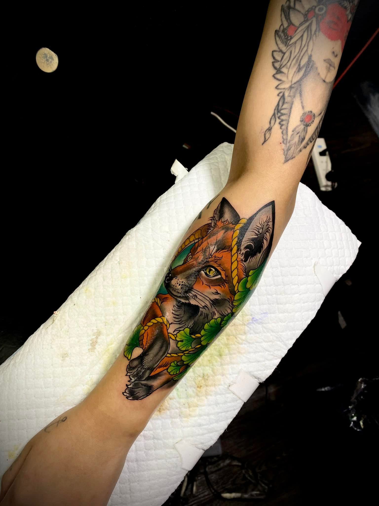 Tattoo work by Lam