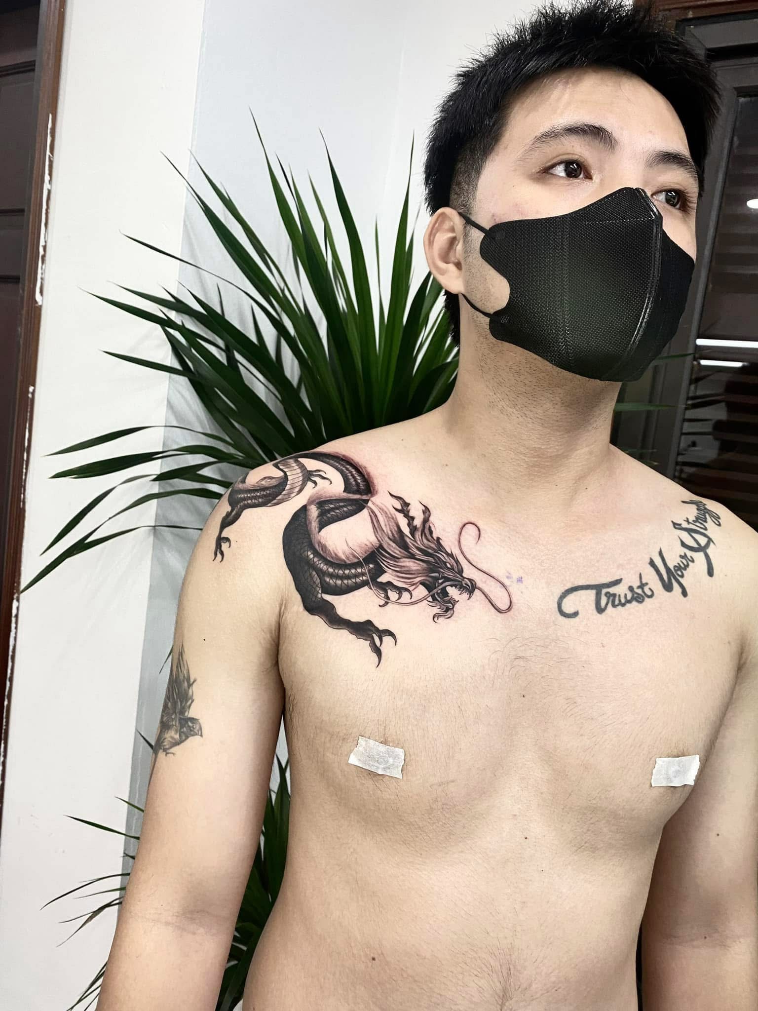 Tattoo work by Lam