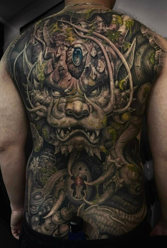 Tattoo work by Linker