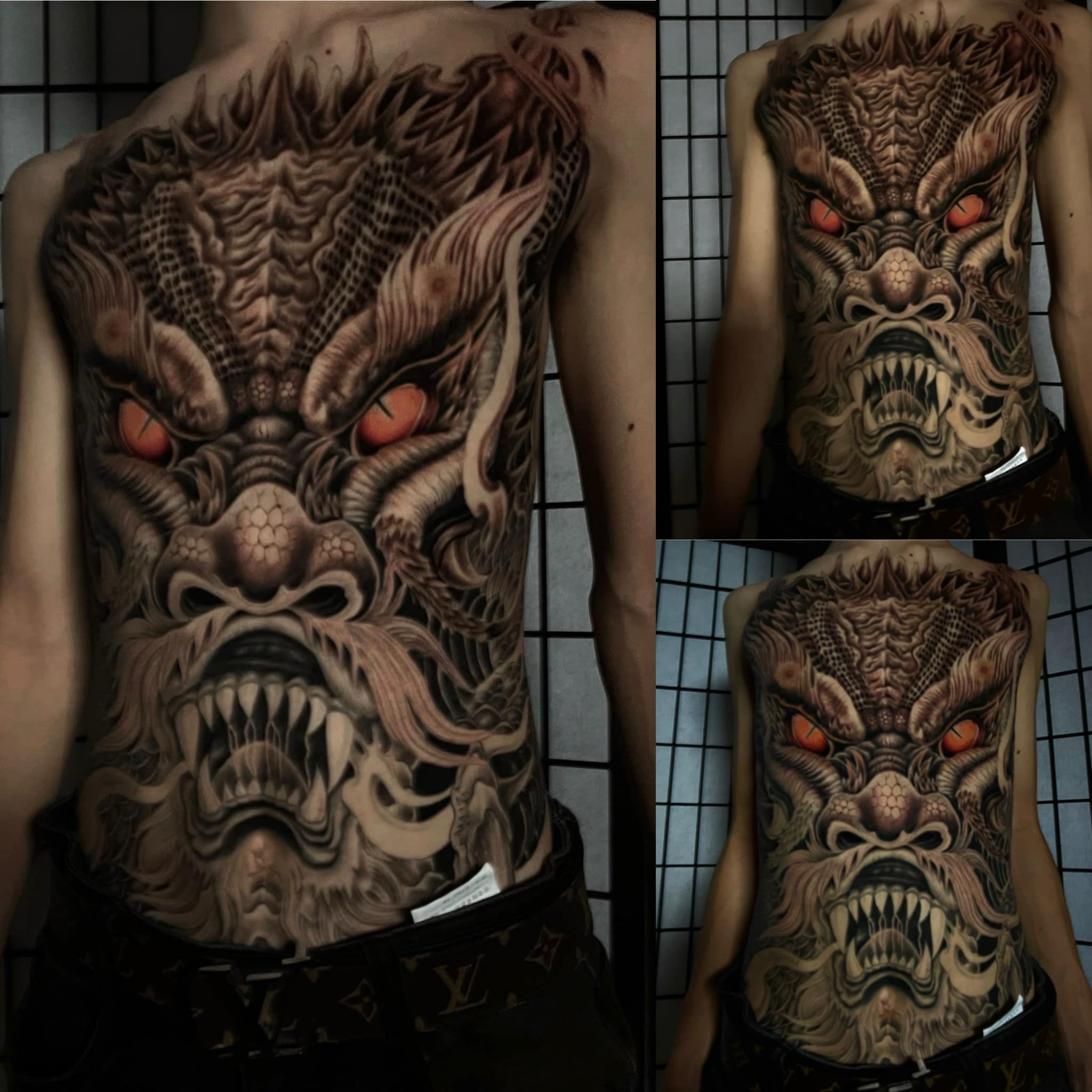 Tattoo work by Linker
