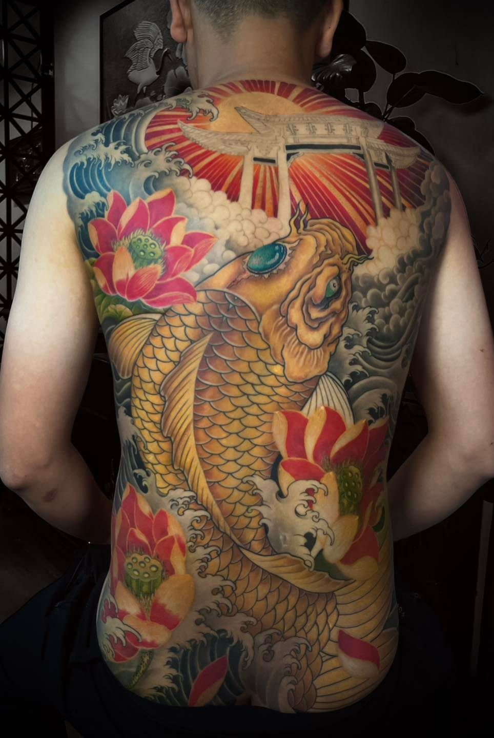 Tattoo work by Manh