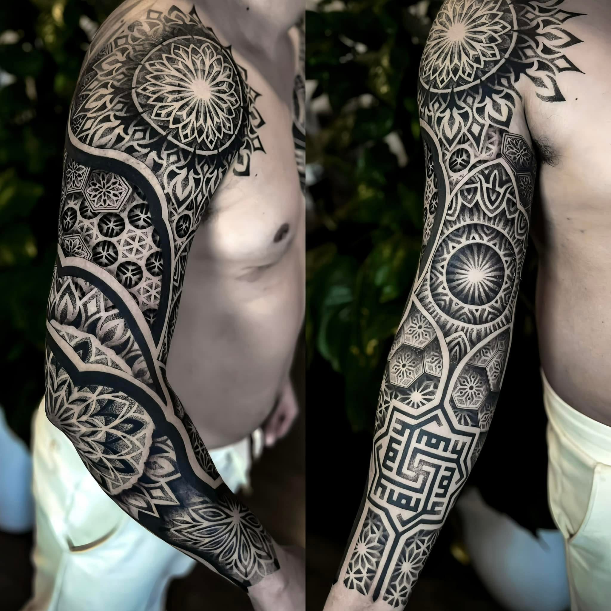 Tattoo work by Tien