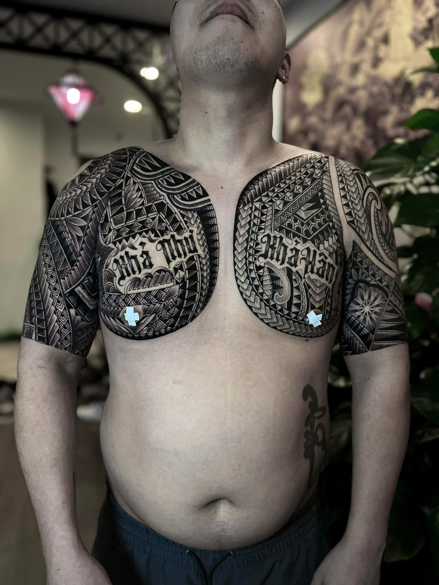 Tattoo work by Tien