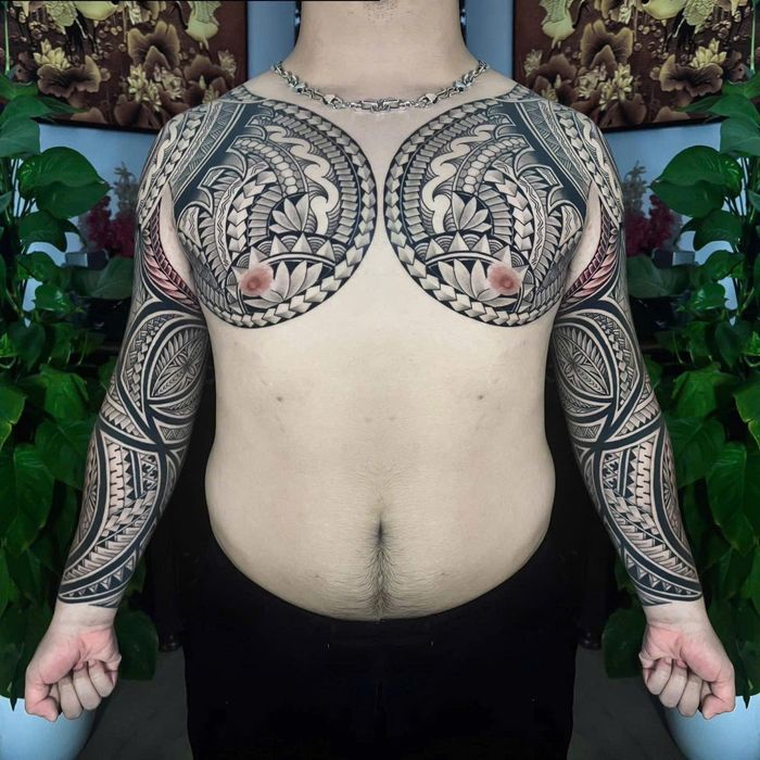 Tattoo work at GOAT Tattoo Studio