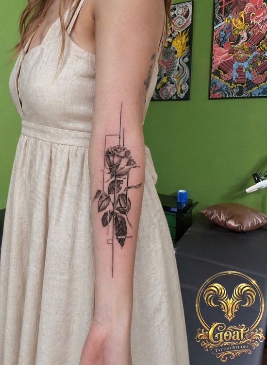 Tattoo work at GOAT Tattoo Studio